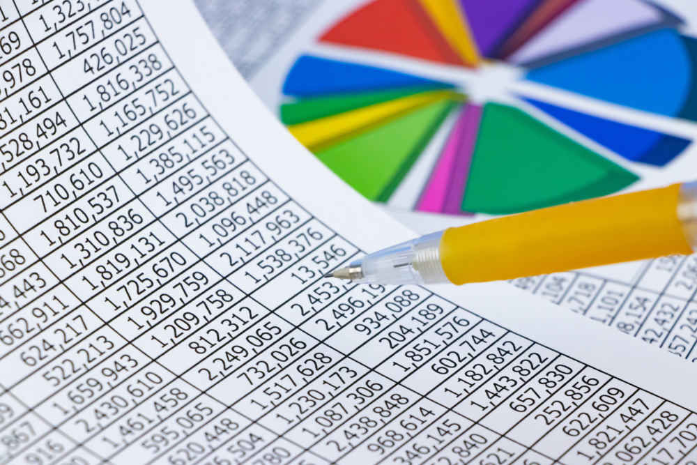 Image of statistics and chart